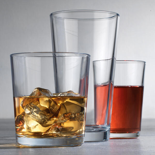 Home Essentials Clarity Alanya Everyday Glasses - Set of 18 - image 
