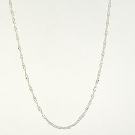 Pure 100 by Danecraft Singapore 30in. Chain Neklace