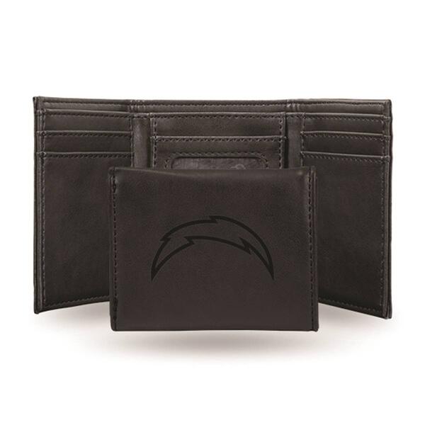 Mens NFL Los Angeles Chargers Faux Leather Trifold Wallet - image 