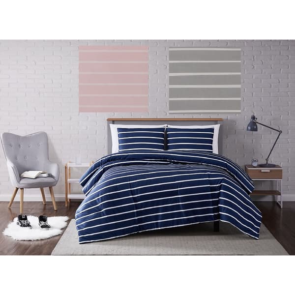 Truly Soft Maddow Stripe Quilt Set