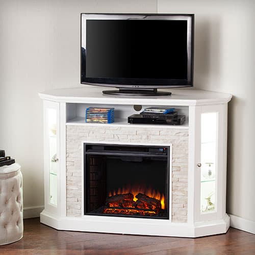 Southern Enterprises Convertible Electric Media Fireplace