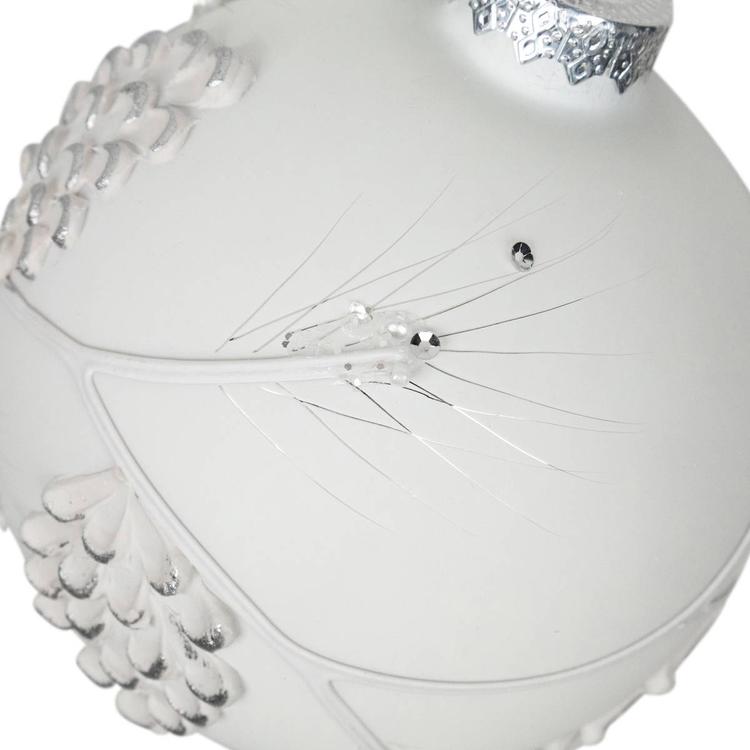 Northlight Seasonal 3.5in. Glass Onion Drop Christmas Ornament