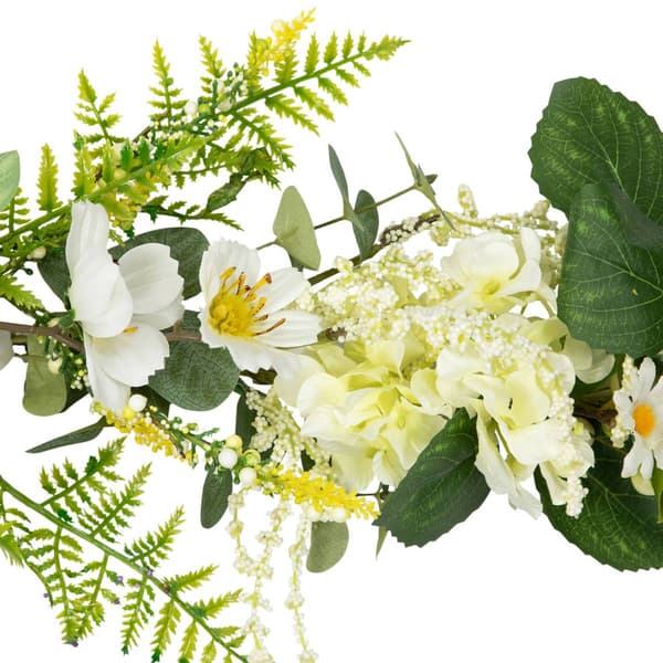 Northlight Seasonal Artificial Hydrangea & Eucalyptus Garland
