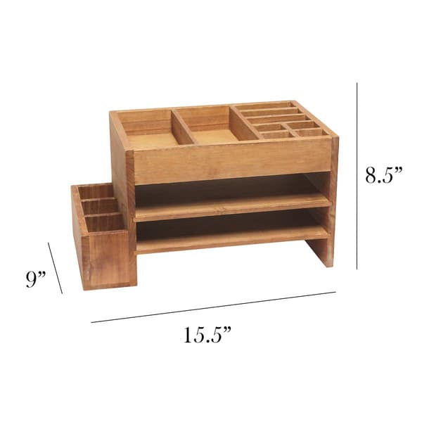 Elegant Designs&#8482; Home Office Tiered Desk Organizer