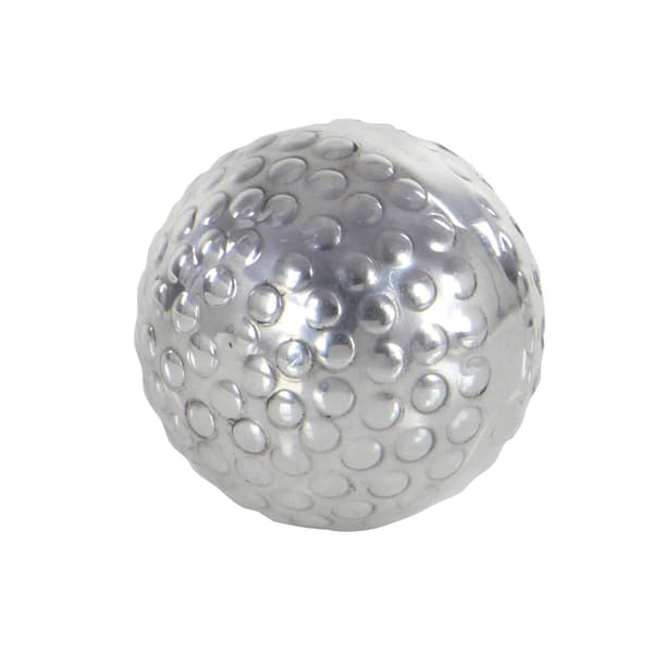 9th & Pike® Glam Silver Aluminum Decorative Orbs - Set of 3