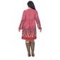 Plus Size White Mark Apolline Boho Sweater Dress - image 2