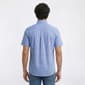 Mens Chaps Short Sleeve Stretch Button Down Shirt - Blue Bell - image 3