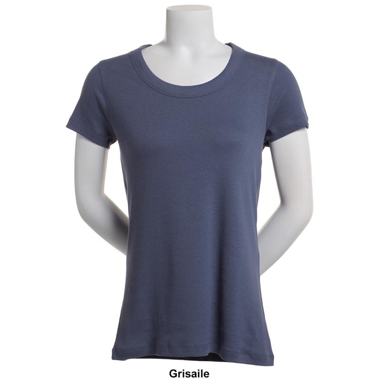 Plus Size Architect® Cap Sleeve Scoop Neck Tee