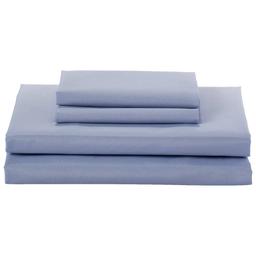 Ashley Cooper(tm) Cotton Rich Percale Sheet Set - Brunnera Blue