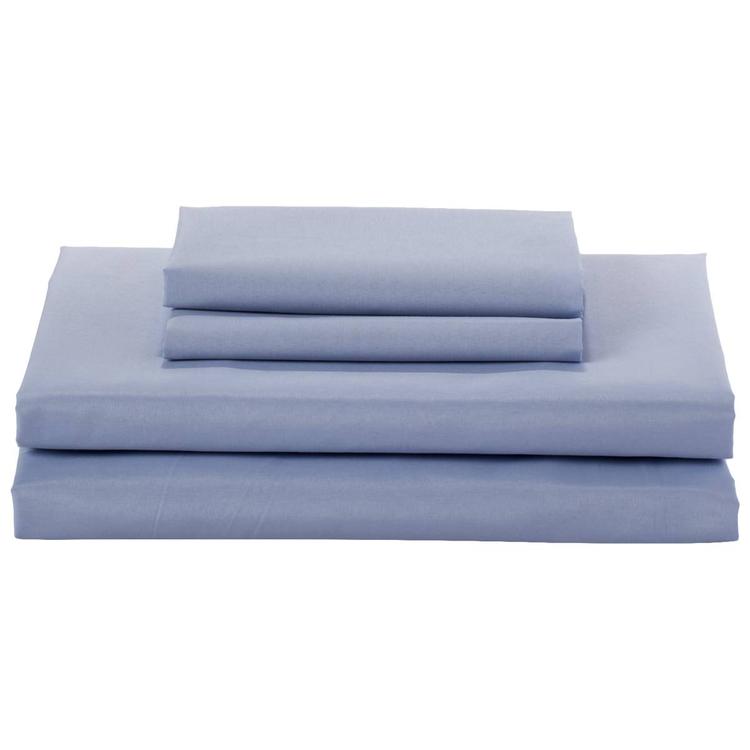 Ashley Cooper(tm) Cotton Rich Percale Sheet Set - Brunnera Blue