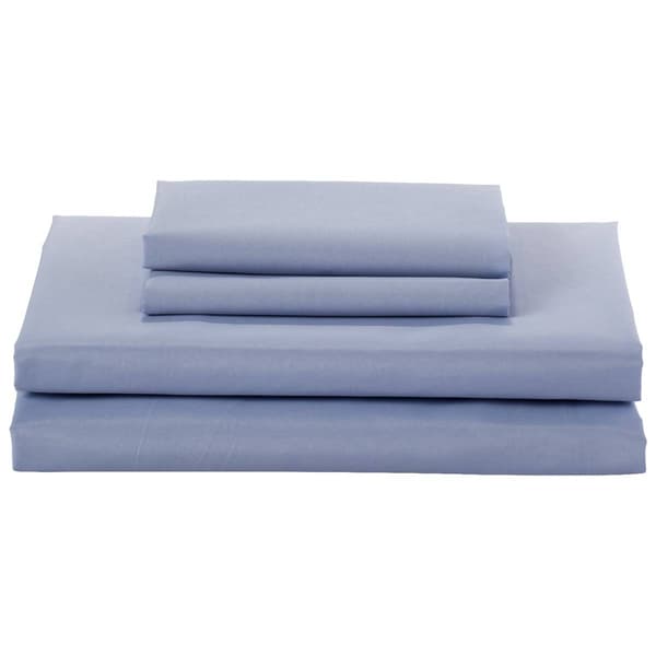 Ashley Cooper(tm) Cotton Rich Percale Sheet Set - Brunnera Blue - image 