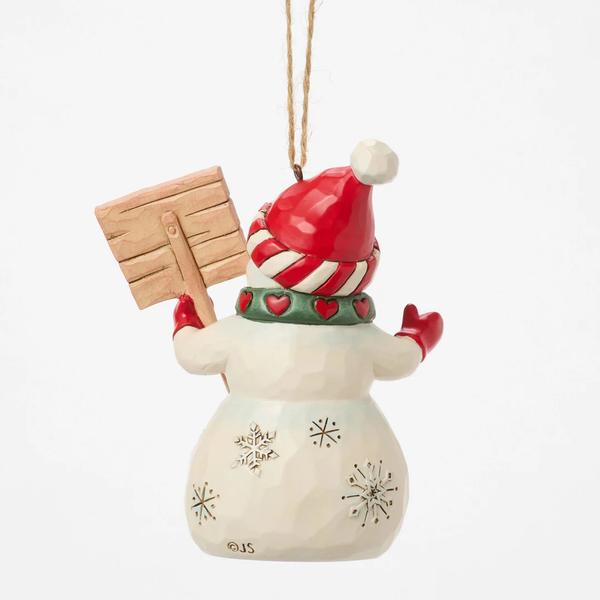 Jim Shore Snowman Peace & Joy