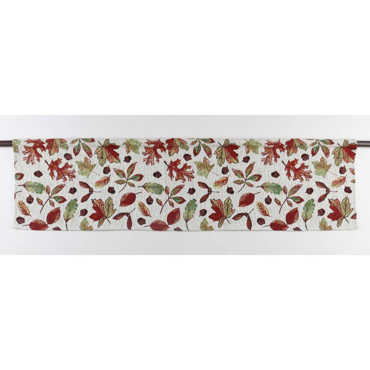 All Over Leaf Tapestry Valance