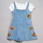 Girls (4-6x) Speechless® Western Patch Denim Jumper Set - image 2