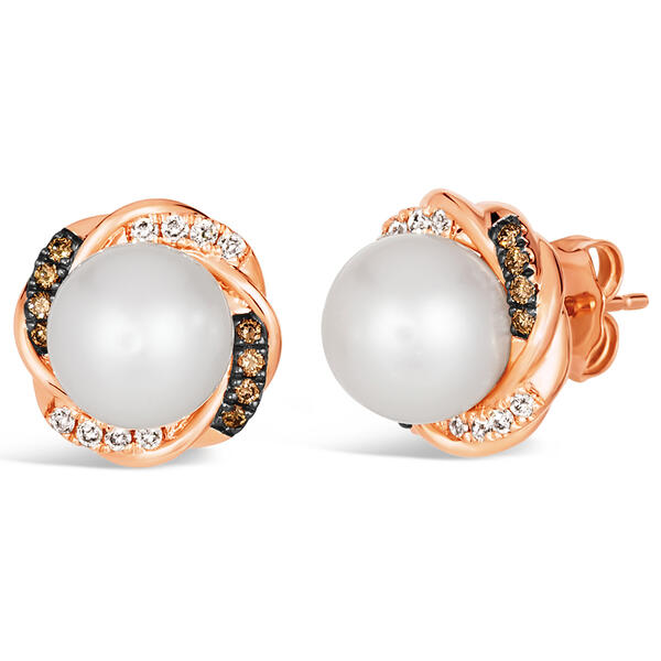 Le Vian&#40;R&#41; Vanilla Pearls&#40;tm&#41; Chocolate & Nude Diamonds&#40;tm&#41; Earrings - image 
