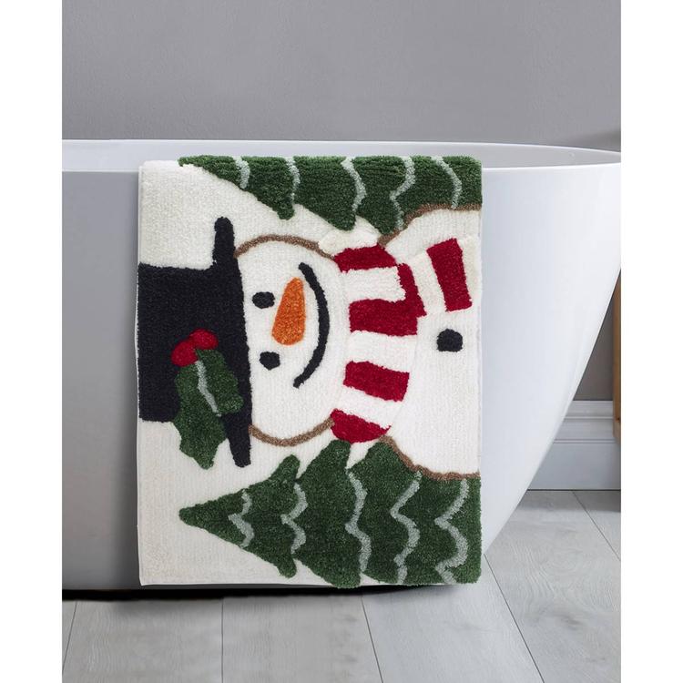 Avanti Winter Snowman Rug