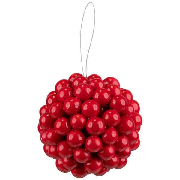 Northlight Seasonal Berries Christmas Ball Ornament - image 