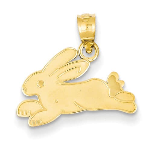 Gold Classics&#40;tm&#41; 14kt. Yellow Gold Rabbit Pendant - image 