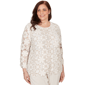 Plus Size Alfred Dunner Natural Wonder Floral Crochet Three Quar - image 1