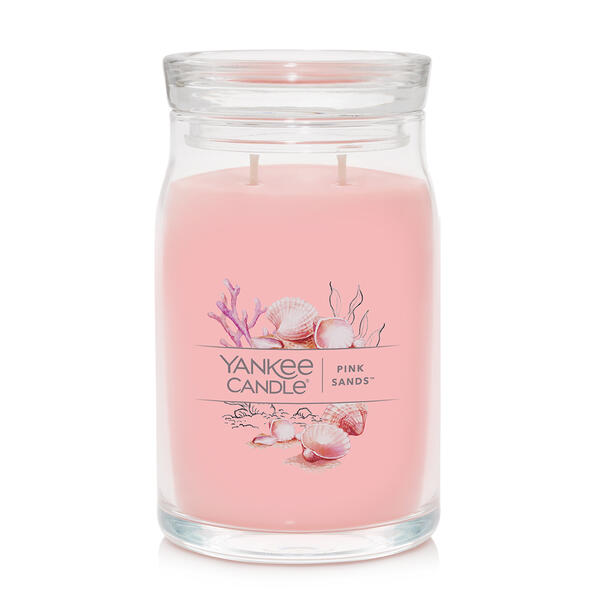 Yankee Candle&#40;R&#41; 20oz. Signature Pink Sands&#40;tm&#41; Large Jar Candle - image 