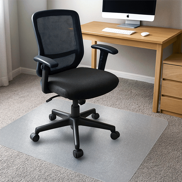 Floortex® TrYlok® Chair Mat for Carpets up to 1/4in.