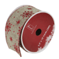 Northlight Club 12pk. Red Snowflake Christmas Ribbon Spools - image 1