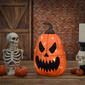 National Tree 16in. Pre-Lit Scary Jack-O-Lantern Décor - image 3