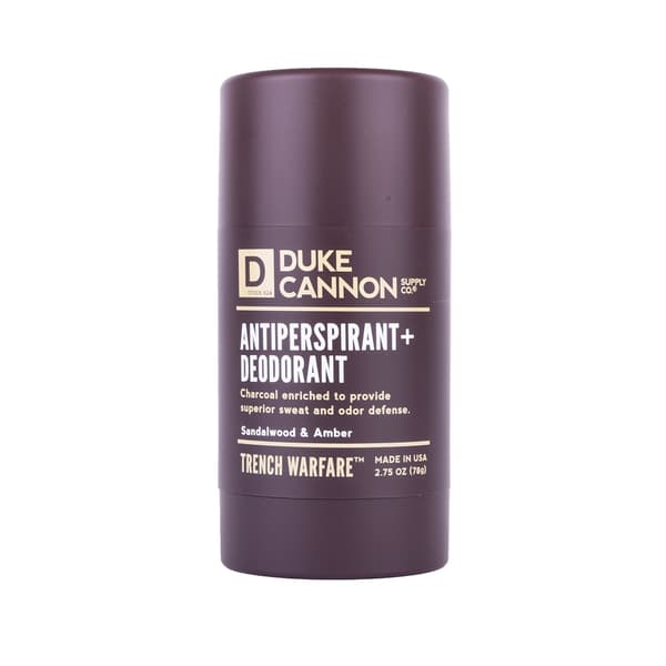 Duke Cannon Trench Warfare Antiperspirant/Deodorant - Sandalwood
