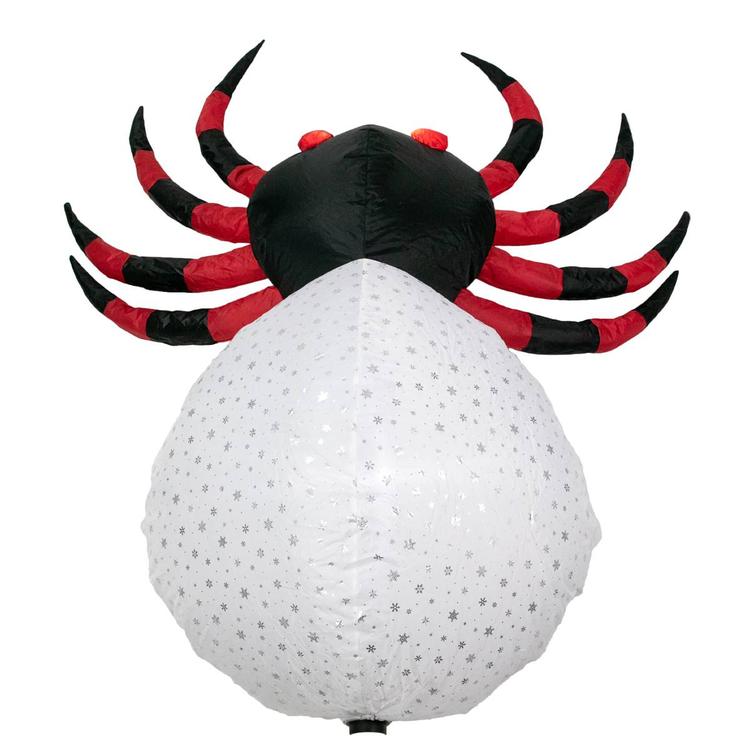 Northlight Seasonal 4ft Inflatable Halloween Outdoor Spider