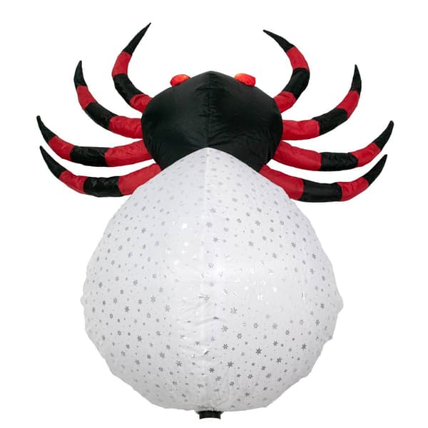 Northlight Seasonal 4ft Inflatable Halloween Outdoor Spider