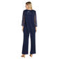 Womens R&M Richards 3 Piece Pants Suit with Embellished Jacket - image 2