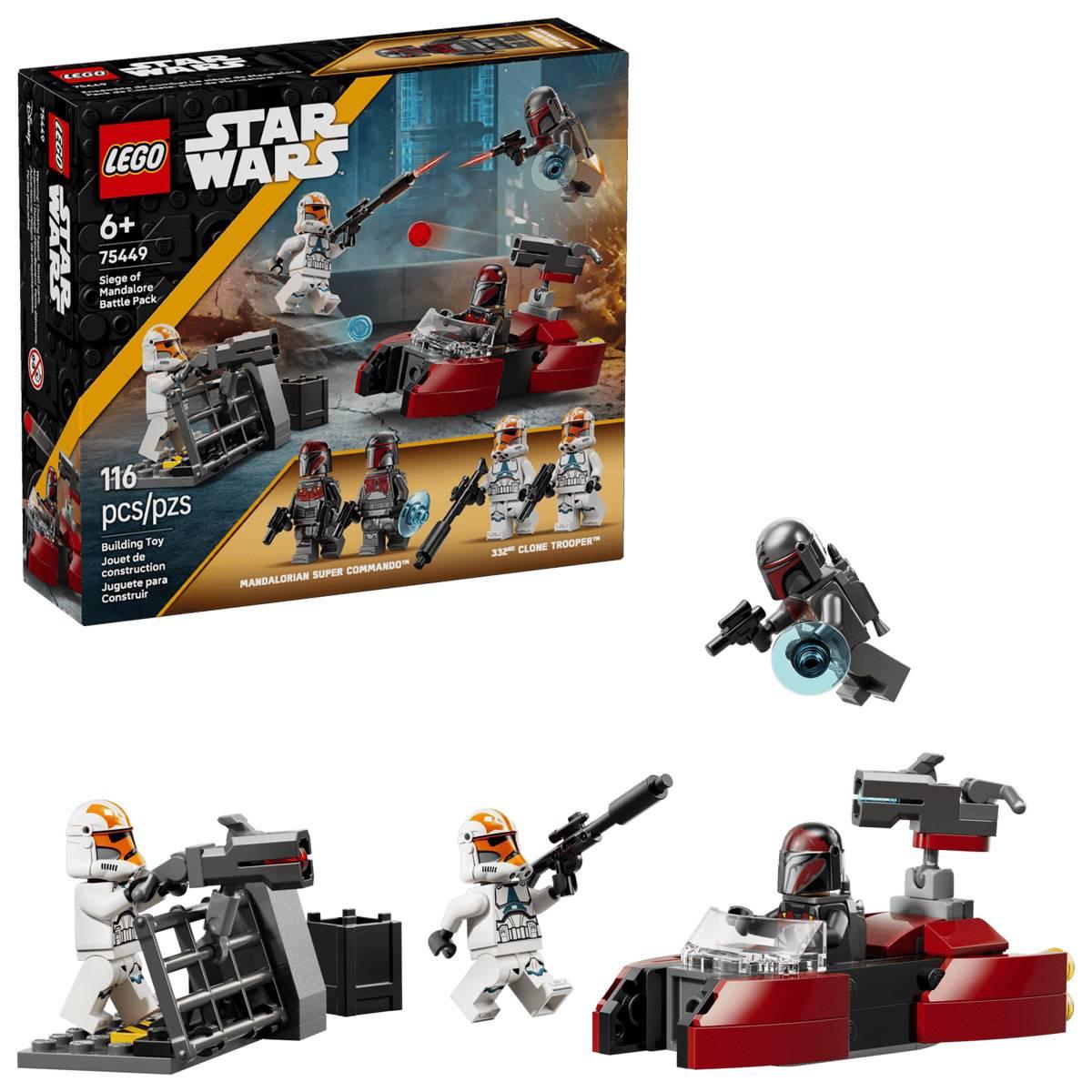 Open Video Modal for LEGO(R) Star Wars(tm) Siege Of Mandalore Battle Pack Building Kit