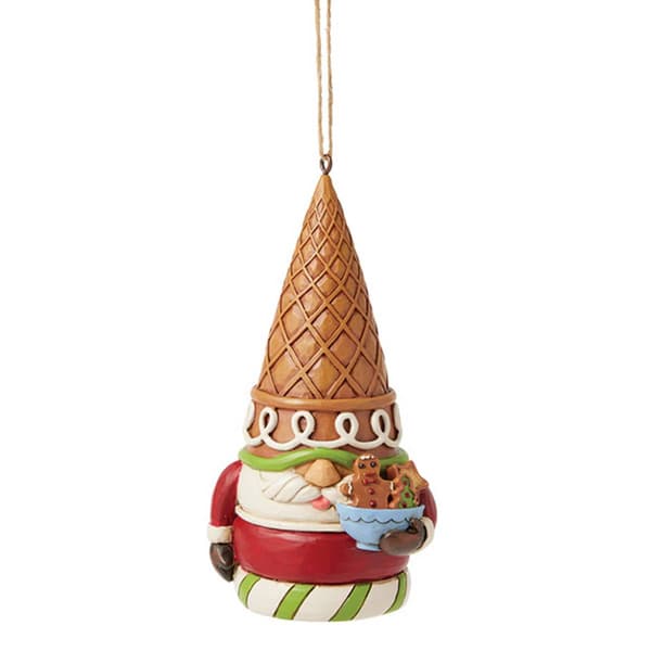 Jim Shore Gingerbread Gnome Christmas Ornament