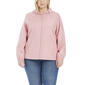 Plus Size d.e.t.a.i.l.s Windbreaker w/Stripe Hood Lining - image 1