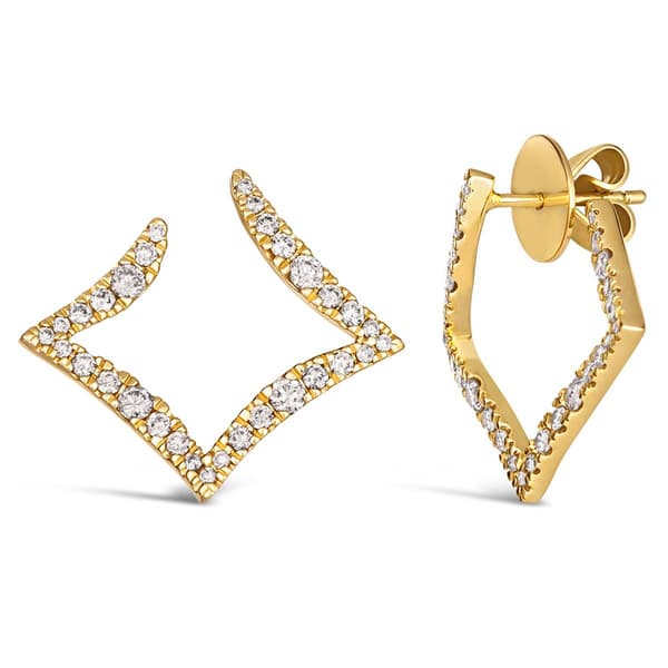 Le Vian(R) 14kt. Honey Gold(tm) 1ctw. Nude Diamonds(tm) Earrings - image 