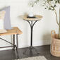 9th & Pike&#174; White Iron And Pine Country Accent Table - image 3
