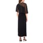 Womens MSK Faraj Cape Asymmetric Overlay Evening Gown - image 2