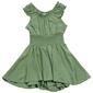 Girls &#40;7-16&#41; Speechless&#174; Sleeveless Clip Dot Smock Waist Romper - image 2