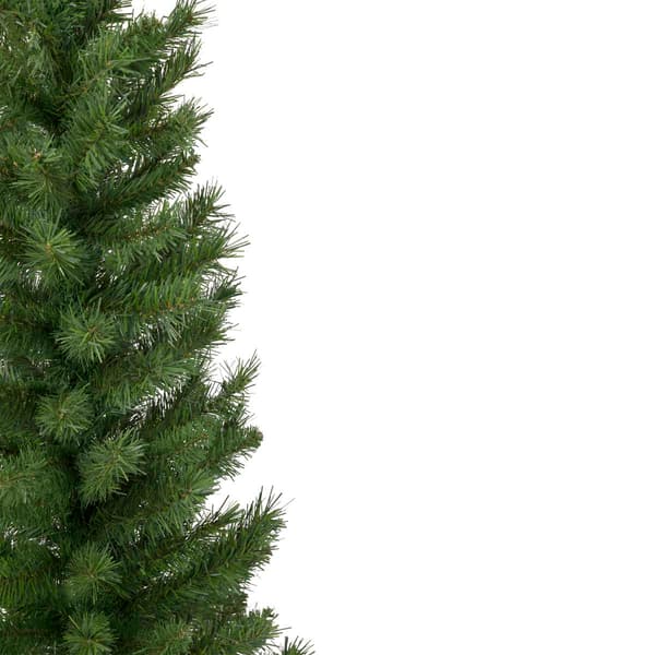 4'' Potted Virginia Pine Walkway Slim Artificial Christmas Tree -