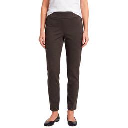 Womens Briggs Pull On Houndstooth Straight Leg Pants