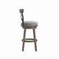 HH2 Home Reid Wood Adjustable Height Swivel Stool - image 4