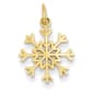 Gold Classics&#40;tm&#41; 14kt. Gold Snowflake Charm - image 1