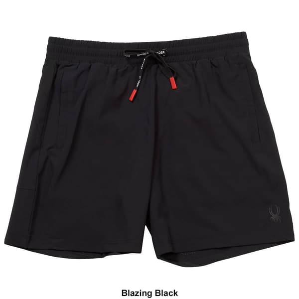 Mens Spyder Color Block Athletic Shorts