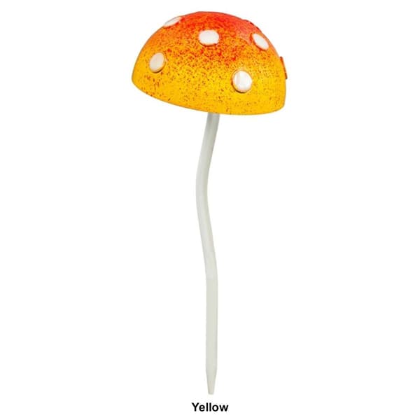 Evergreen 12.5in. Glow in the Dark Mushroom Plant Pick