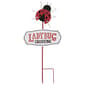 Northlight Seasonal Ladybug Crossing Metal Outdoor Garden Stake - image 1