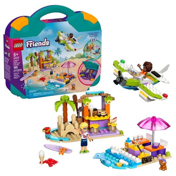 LEGO&#40;R&#41; Friends Creative Beach & Travel Suitcase Building Kit