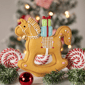 Northlight Gingerbread Rocking Horse Christmas Figurine - image 3
