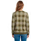 Petite Emily Daniels Long Sleeve Pullover Hacci Sweater - Olive - image 2