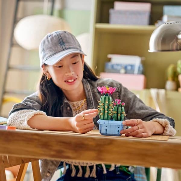 LEGO® Botanicals Flowering Cactus Building Kit