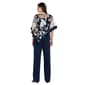 Womens R&M Richards 3pc. Embroidered Poncho Pant Set - image 2